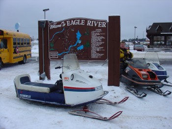 My '70 Bobcat and '75 TNT chillin' in Eagle River