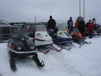 Merc, Bobcat, brother's '71 Bobcat SS, and the TNT (left to right)