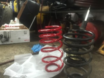 Front driver spring