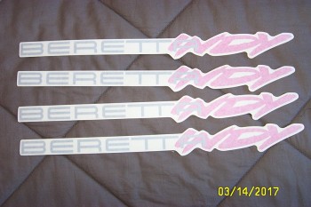 4  door decals  $30 ea