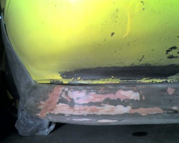 FtSplrRgt2a.jpg (121.96 KiB) Viewed 1716 times I sanded as much of the spoiler smooth as I had patience and energy for. The rest was smoothed with filler which probably won't last forever, but it is the best I could do.