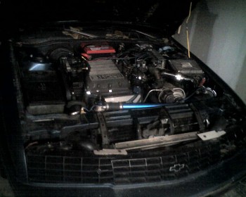 In the car now.  It runs like a monster, and makes almost as much torque as the 3800 SC (pushing 300 foot-pounds, or more).